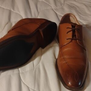 Men's Brown Leather Dress Shoes